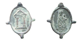 MEDAGLIETTA VOTIVA (PERIODO 1500/1800) CU. 0,8 GR.