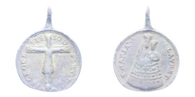 MEDAGLIETTA VOTIVA (PERIODO 1500/1800) CU. 2,02 GR.
