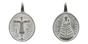 MEDAGLIETTA VOTIVA (PERIODO 1500/1800) CU. 4,82 GR.