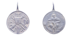 MEDAGLIETTA VOTIVA (PERIODO 1500/1800) CU. 4,52 GR.