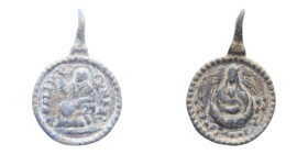 MEDAGLIETTA VOTIVA (PERIODO 1500/1800) CU. 1,29 GR.