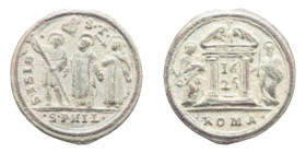 MEDAGLIETTA VOTIVA (PERIODO 1500/1800) 1625 CU. 2,12 GR.