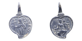 MEDAGLIETTA VOTIVA (PERIODO 1500/1800) CU. 1,54 GR.