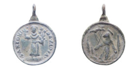 MEDAGLIETTA VOTIVA (PERIODO 1500/1800) CU. 1,90 GR.