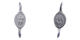 MEDAGLIETTA VOTIVA (PERIODO 1500/1800) CU. 2,83 GR.
