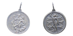MEDAGLIETTA VOTIVA (PERIODO 1500/1800) CU. 1,69 GR.