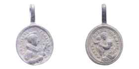MEDAGLIETTA VOTIVA (PERIODO 1500/1800) CU. 3,06 GR.