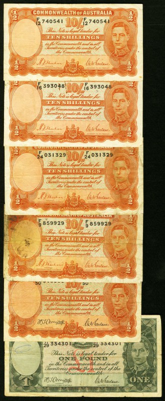 Mixed Lot of 15 Notes from Australia, Fiji, and Israel Good-Very Fine. 

HID0980...