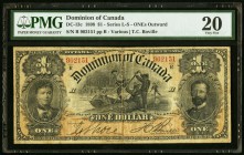 Canada Dominion of Canada 1 Dollar 1898 DC-13c PMG Very Fine 20. 

HID09801242017