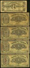 Mexico Banco de Jalisco 1 Peso 20.1.1914/18 Pick S313a; 5 Pesos 10.9.1902 Pick S320a; 5.5.1903 Pick S320a; 15.12.1908 Pick S320b; 5.1.1911 Pick S320c ...