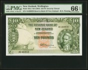 New Zealand Reserve Bank of New Zealand 10 Pounds ND (1967) Pick 161d PMG Gem Uncirculated 66 EPQ. 

HID09801242017