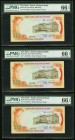 South Vietnam National Bank of Viet Nam 500 Dong ND (1972) Pick 33a Six Examples PMG Gem Uncirculated 66 (3) EPQ; Gem Uncirculated 65 EPQ (3). 

HID09...