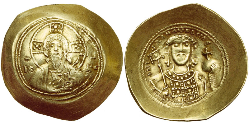 Michel VII Doukas (1071-1078), AV histamenon, Constantinople. Classe II. D/ B. d...
