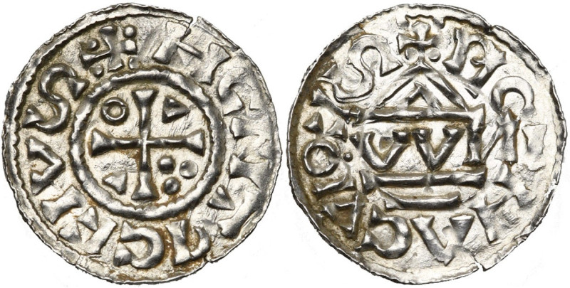 ALLEMAGNE, RATISBONNE (REGENSBURG), atelier royal, Heinrich II (IV) (1002-1024),...
