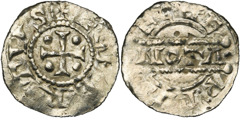 NEDERLAND, FRIESLAND, Graafschap, Egbert I (1038/1039-ca. 1050), AR denarius, zo...