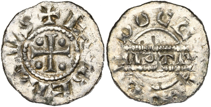 NEDERLAND, FRIESLAND, Graafschap, Egbert I (1038/1039-ca. 1050), AR denarius, Do...