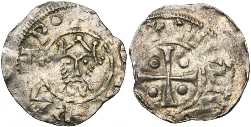 NEDERLAND, TIEL (?), Hendrik III (1036-1056) of Hendrik IV (1056-1106), AR denar...