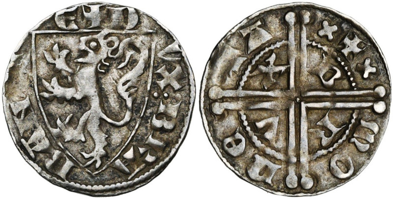 BRABANT, Duché, Jean Ier (1268-1294), AR esterlin, à partir de 1282, Bruxelles. ...