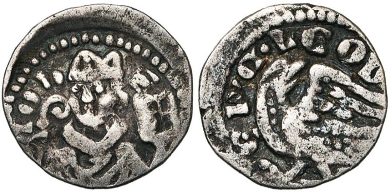 LIEGE, Principauté, Jean d'Eppes (1229-1238), AR denier, à partir de 1233, Tongr...