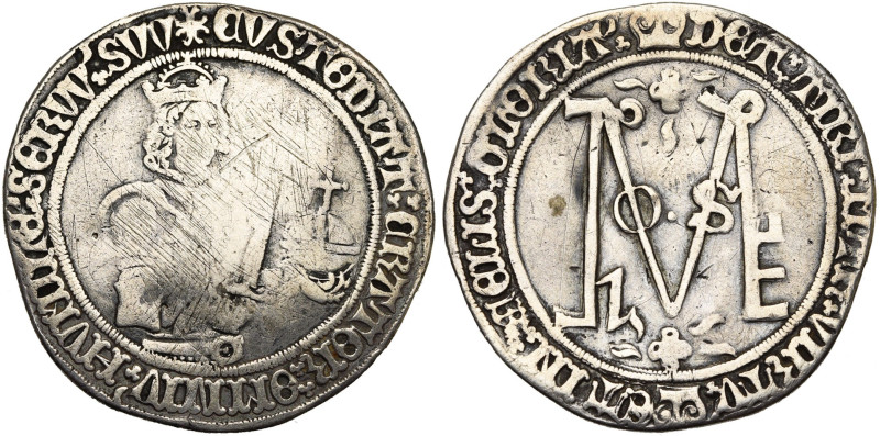 VLAANDEREN, Graafschap, Philips de Schone (1482-1506), AR grote zilveren reaal, ...