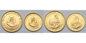 AFRIQUE DU SUD, République (1960-), AV lot de 2 p.: 2 rand, 1966 et 1 rand, 1967. Fr. 11, 12.

Superbe / Extremely Fine