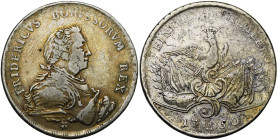 ALLEMAGNE, PRUSSE, Royaume, Friedrich II (1740-1786), AR Reichstaler, 1750 A, Berlin. von Schrötter 174; Olding 9c; Dav. 2582. 22,04 g.

presque Trè...