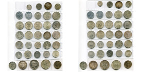 ALLEMAGNE, lot de 34 p. du Deuxième Reich, de la République de Weimar et du Troisième Reich, dont: Mecklenburg-Schwerin, Franz IV, 2 Mark 1904 A, Mari...
