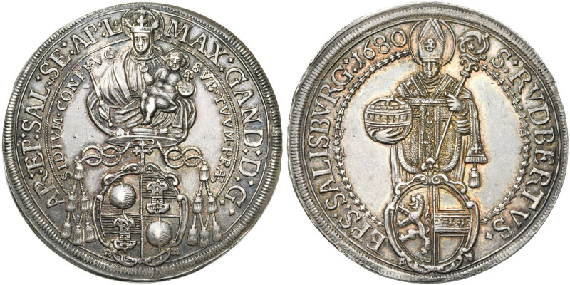 SAINT EMPIRE, SALZBOURG, Archevêché, Maximilien Gandolf von Küenburg (1668-1687)...