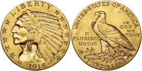 ETATS-UNIS, AV 5 dollars, 1915. Fr. 148.

Très Beau à Superbe / Very Fine - Extremely Fine