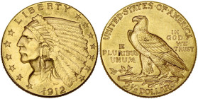 ETATS-UNIS, AV 2 1/2 dollars, 1912. Fr. 120.

Très Beau / Very Fine