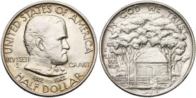 ETATS-UNIS, AR 1/2 dollar, 1922. Grant memorial. K.M. 151.1.

Superbe à Fleur de Coin / Extremely Fine - Uncirculated