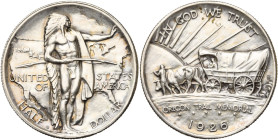 ETATS-UNIS, AR 1/2 dollar, 1926 S. Oregon trail memorial. K.M. 159. Petites taches.

Superbe / Extremely Fine