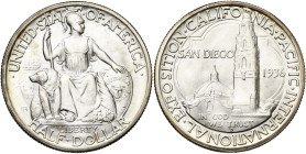 ETATS-UNIS, AR 1/2 dollar, 1936 D. San Diego - California-Pacific Exhibition. K.M. 171. Petits coups.

Superbe à Fleur de Coin / Extremely Fine - Un...