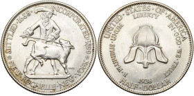 ETATS-UNIS, AR 1/2 dollar, 1938. New Rochelle, N.Y. K.M. 191.

Superbe à Fleur de Coin / Extremely Fine - Uncirculated