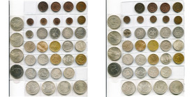 ETATS-UNIS, lot de 36 p., dont: 1 cent 1834, 1853, 1854, 1856, 1895, 1898, 1899, 1903; 2 cents 1865; 5 cents 1938 D; 1/2 dollar 1854 O, 1858, 1876, 18...