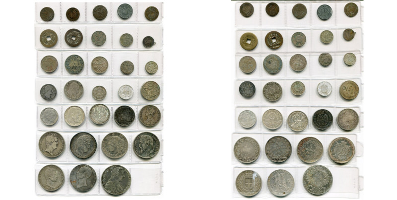 lot de 32 p. des 19e et 20e s., dont: Allemagne, Wurtemberg, 2 Mark 1899 F; Autr...