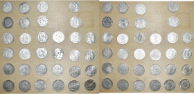 lot de 32 p. Belgique, 5 francs 1849-1874 (14); Espagne, 5 pesetas 1891; France, 5 francs 1831-1875 (7), 10 francs 1965-1973 (10).

Beau à Superbe /...