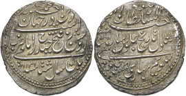 INDIA, MYSORE, Tipu Sultan (1782-1799), AR rupee, AM 1218, year 8, Patan. SAC 126. 11,25 g.

From our list 223, november-december 2002, 527.

Extr...