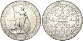 ASIA, British Trade Coinage, Victoria (1837-1901), AR dollar, 1897 B, Bombay. K.M. T5.

Very Fine / Very Fine
