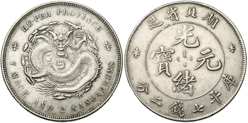 CHINA, CH'ING Te Tsung (1875-1908), Kuang-hsü (1875-1908), AR dollar, n.d. (1896...