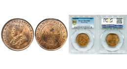 HONG KONG, George V (1910-1936), 1 cent, 1919, Heaton. K.M. 16. Graded PCGS MS64RB.

Uncirculated / Uncirculated