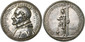 PAYS-BAS MERIDIONAUX, AR médaille, s.d. (1652/1656), Adrien Waterloos. Antoine Triest, évêque de Gand (1621-1657). D/ B. à g., portant un camail et un...