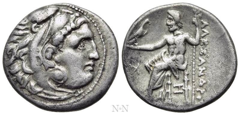 KINGS OF MACEDON. Alexander III 'the Great' (336-323 BC). Drachm. Abydos.

Obv...