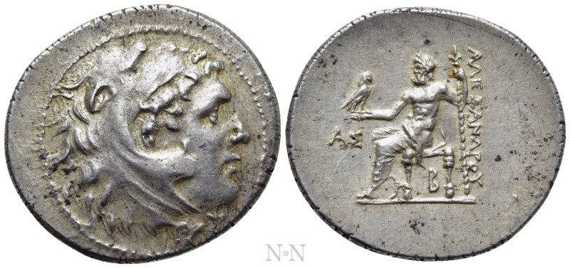 KINGS OF MACEDON. Alexander III 'the Great' (336-323 BC). Tetradrachm. Aspendos....