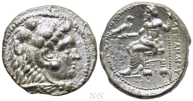 KINGS OF MACEDON. Alexander III 'the Great' (336-323 BC). Tetradrachm. Tyre. Dat...