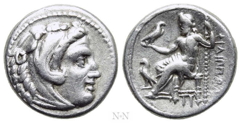 KINGS OF MACEDON. Philip III Arrhidaios (323-317 BC). Drachm. Sardeis. 

Obv: ...