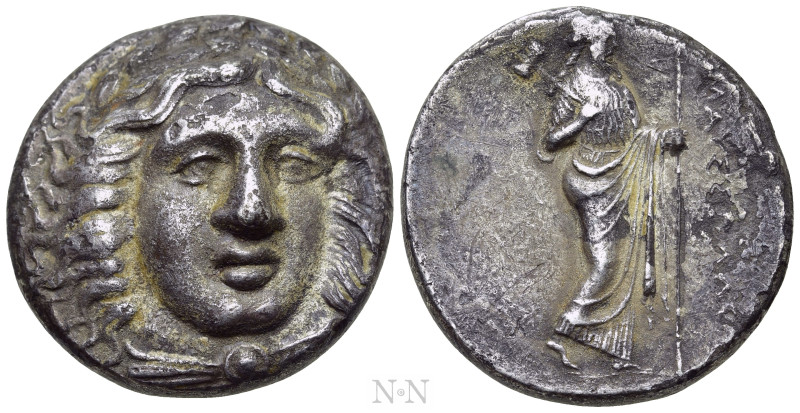 SATRAPS OF CARIA. Maussolos (Circa 377/6-353/2 BC). Tetradrachm. Halikarnassos. ...