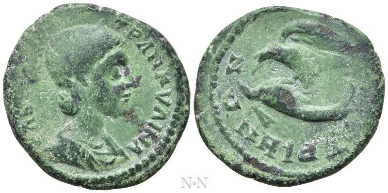 MOESIA INFERIOR. Istrus. Tranquillina (Augusta, 241-244). Ae. 

Obv: ϹΑΒΙΝΙΑ Τ...