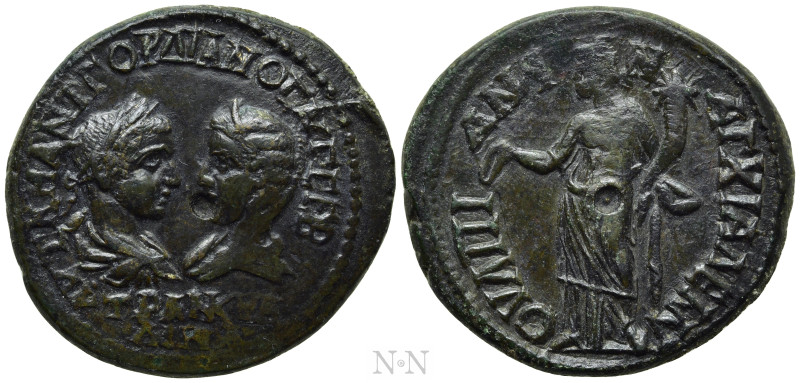 THRACE. Anchialus. Gordian III, with Tranquillina (238-244). Ae. 

Obv: AVT K ...