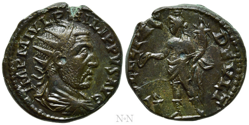 THRACE. Deultum. Philip I 'the Arab' (244-249). Ae. 

Obv: IMP M IVL PHILIPPVS...